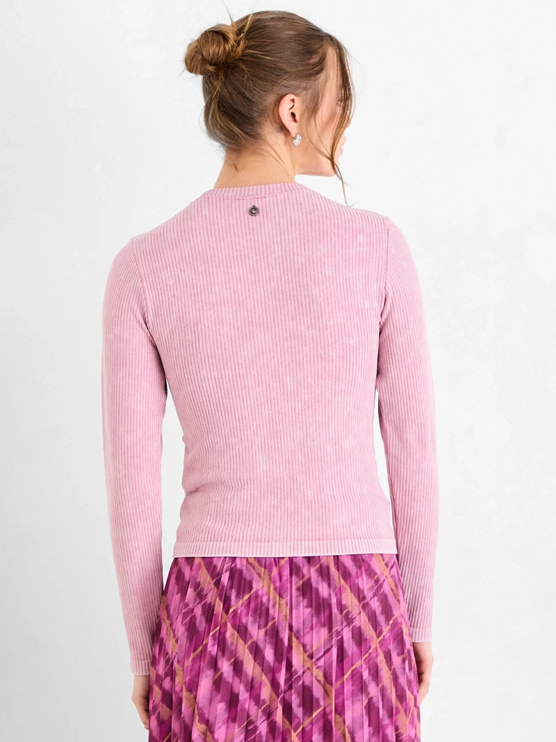 POLERA MUJER IO MANGA LARGA LISA - 2