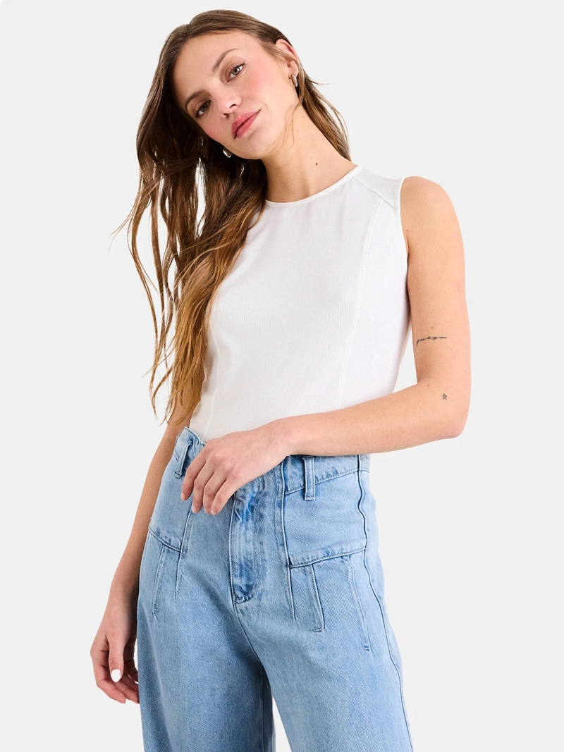 POLERA MUJER IO MANGA LARGA LISA - 1