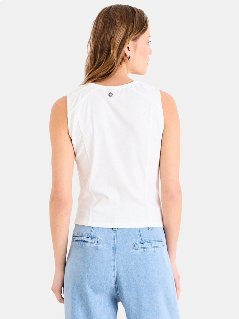POLERA MUJER IO MANGA LARGA LISA - 2