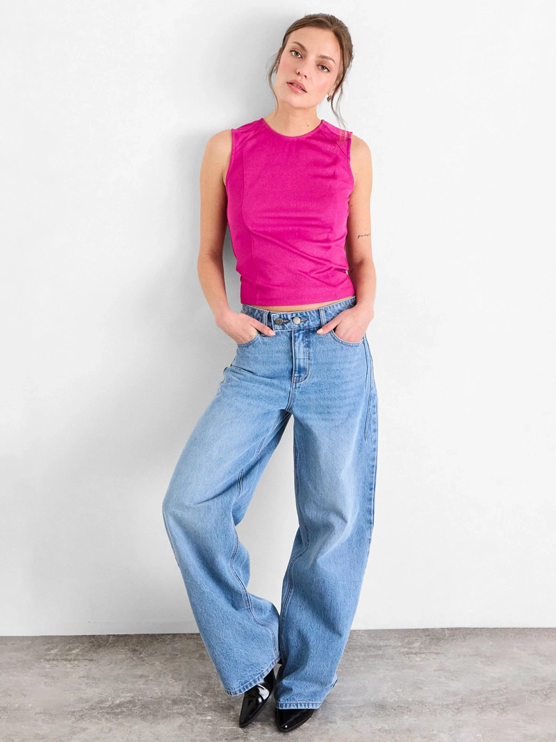 POLERA MUJER IO MANGA LARGA LISA - 4