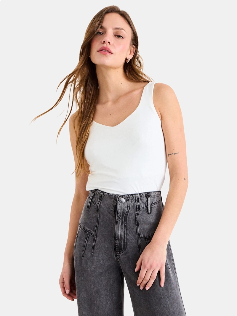 POLERA MUJER IO MANGA LARGA LISA - 1