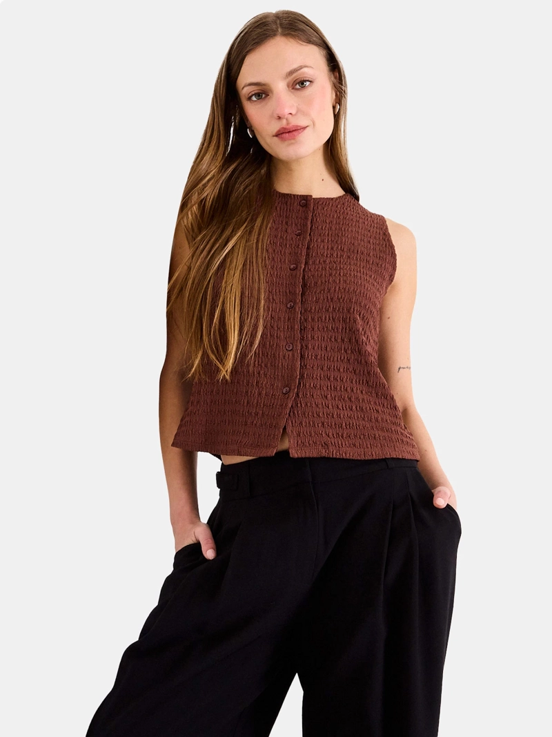 POLERA MUJER IO MANGA LARGA LISA