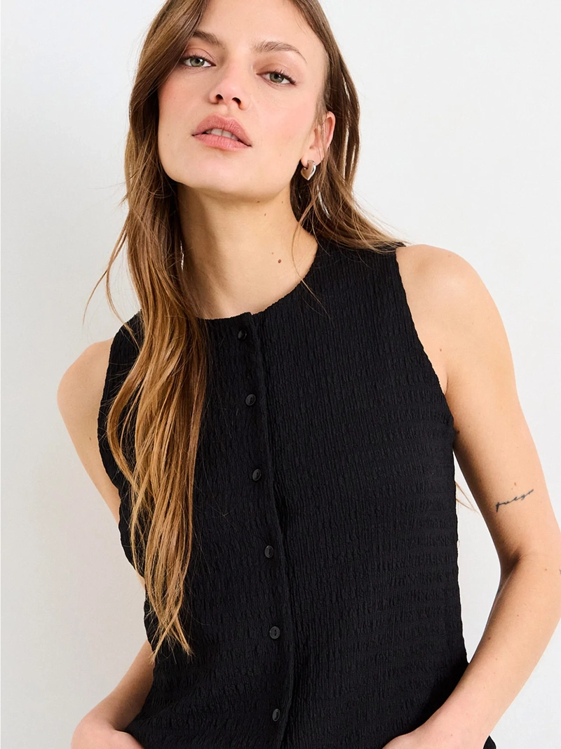 POLERA MUJER IO MANGA LARGA LISA - 3