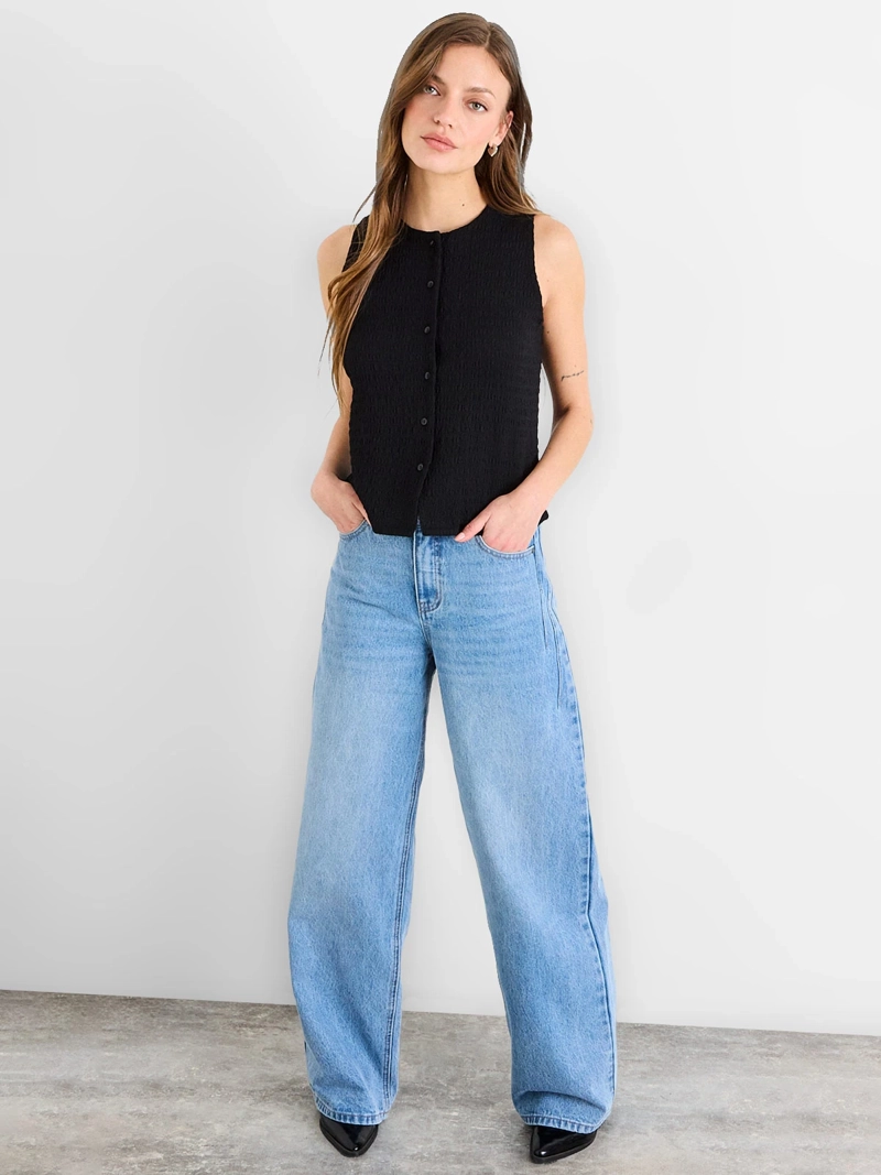POLERA MUJER IO MANGA LARGA LISA - 4