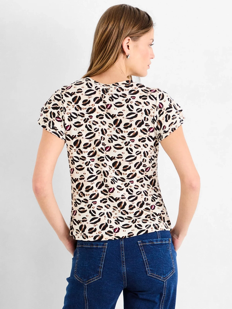 POLERA MUJER IO MANGA LARGA PRINT - 2
