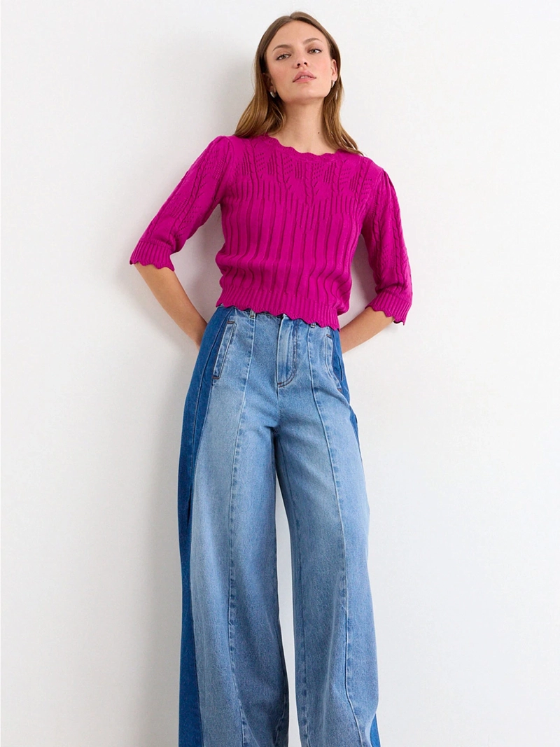 SWEATER MUJER IO LISO - 4