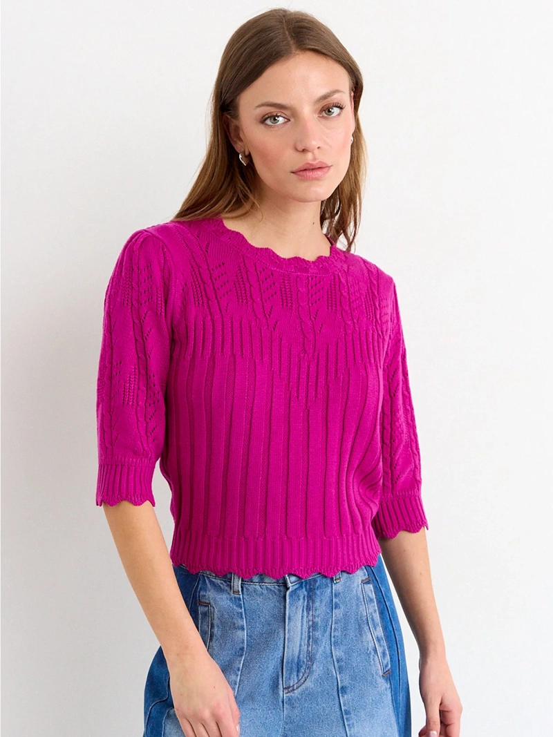 SWEATER MUJER IO LISO