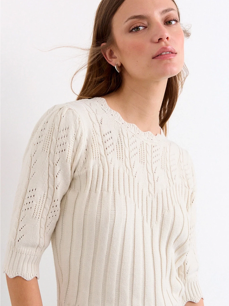 SWEATER MUJER IO LISO - 3