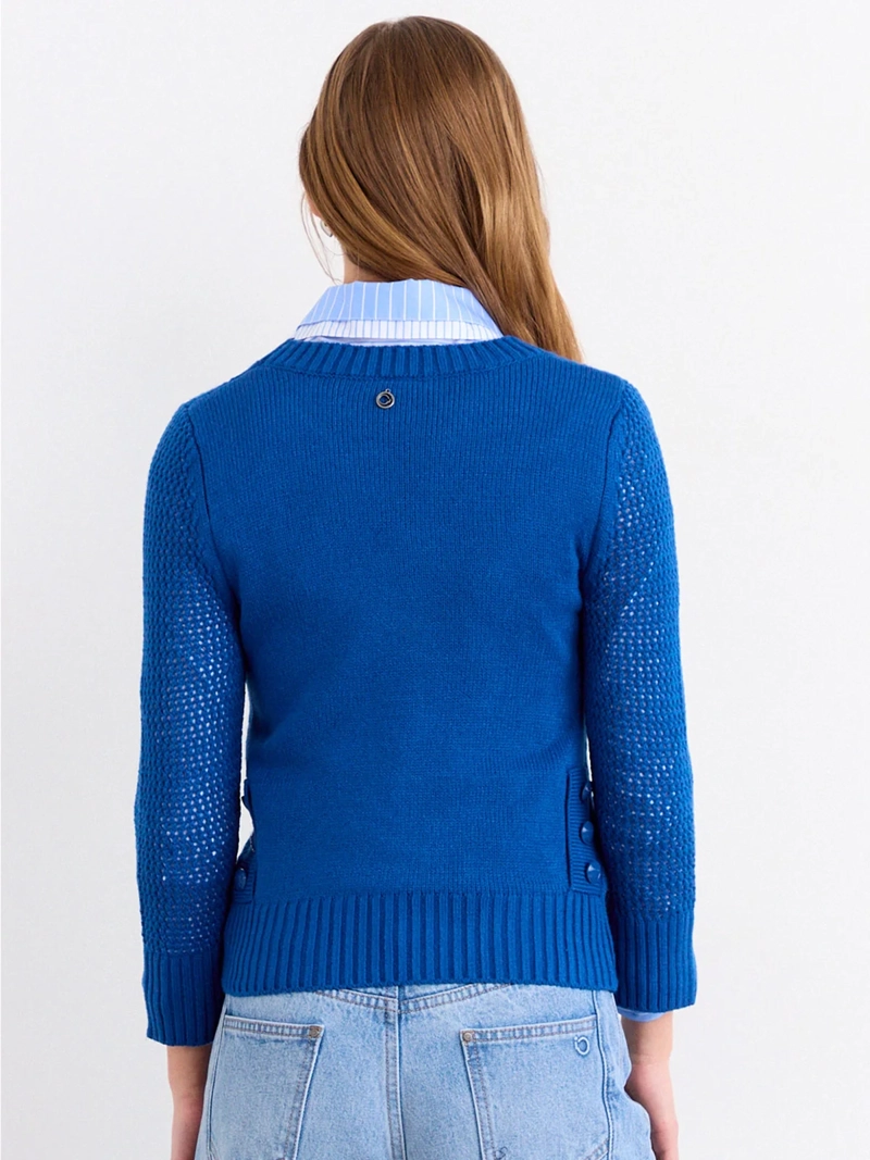 SWEATER MUJER IO LISO - 2