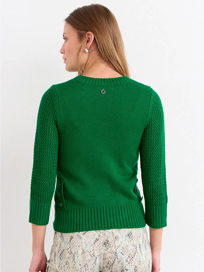 SWEATER MUJER IO LISO - 2