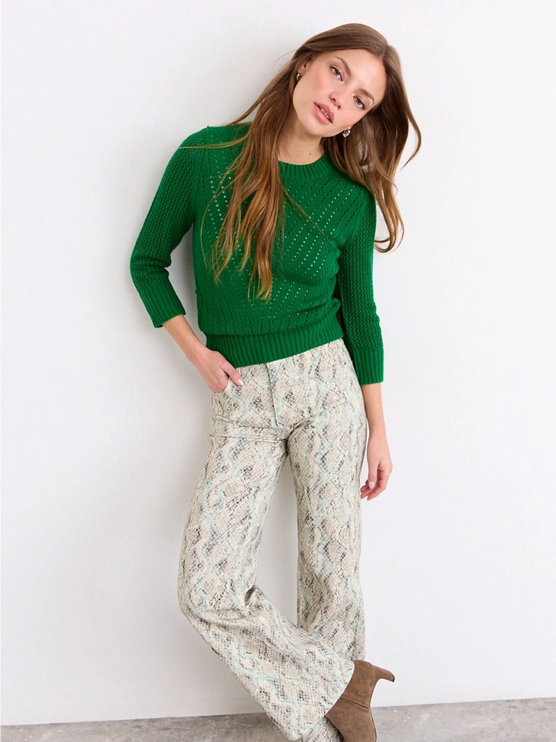 SWEATER MUJER IO LISO - 4