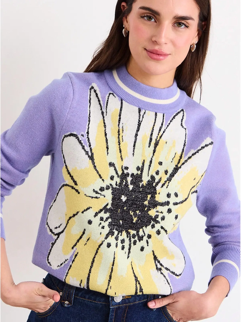 SWEATER MUJER IO LISO - 3