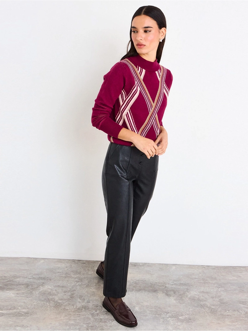SWEATER MUJER IO LISO - 4