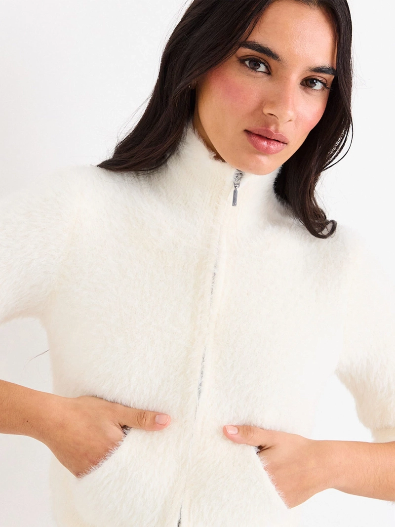 CARDIGAN MUJER IO LISO - 3