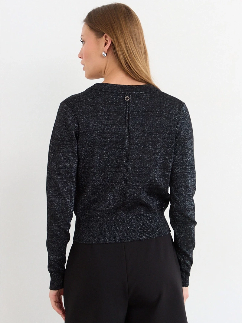 CARDIGAN MUJER IO LISO - 2