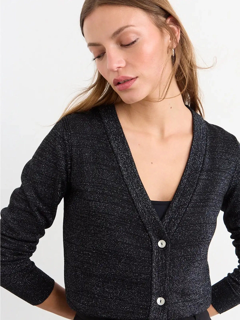 CARDIGAN MUJER IO LISO - 3