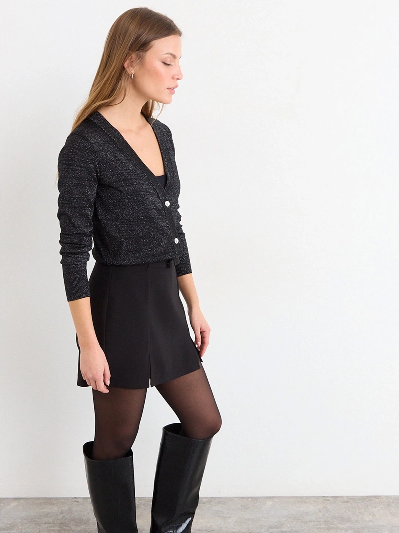 CARDIGAN MUJER IO LISO - 4