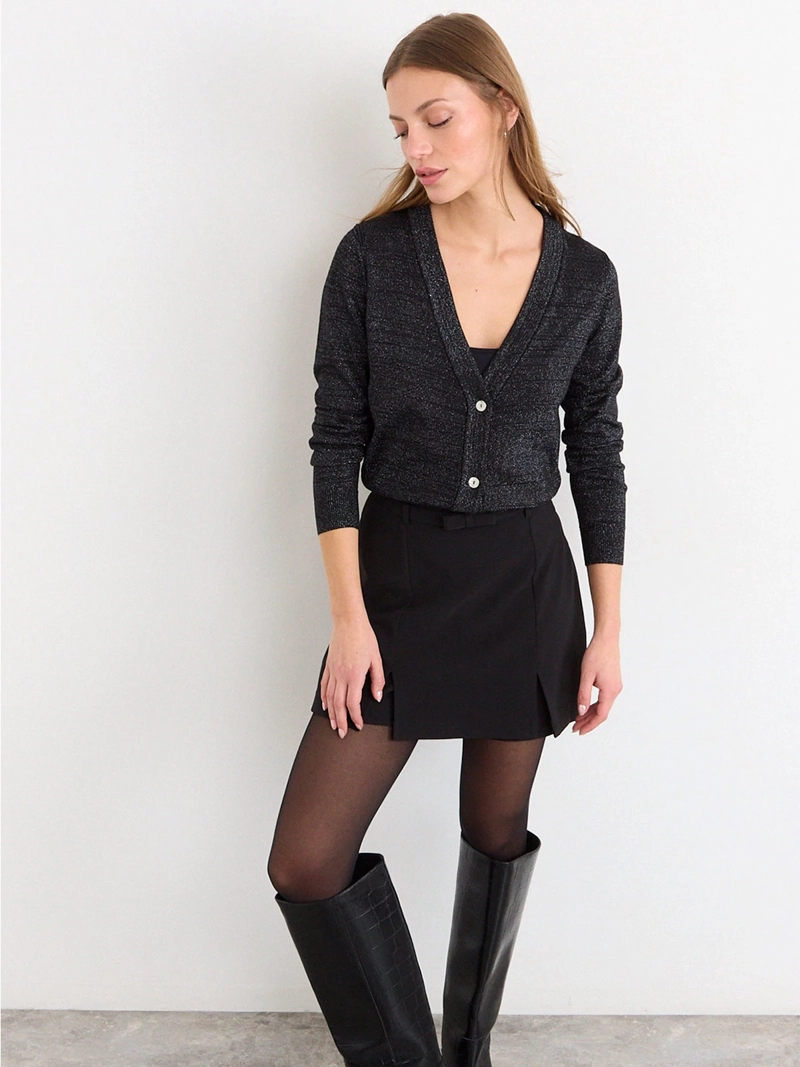 CARDIGAN MUJER IO LISO - 5
