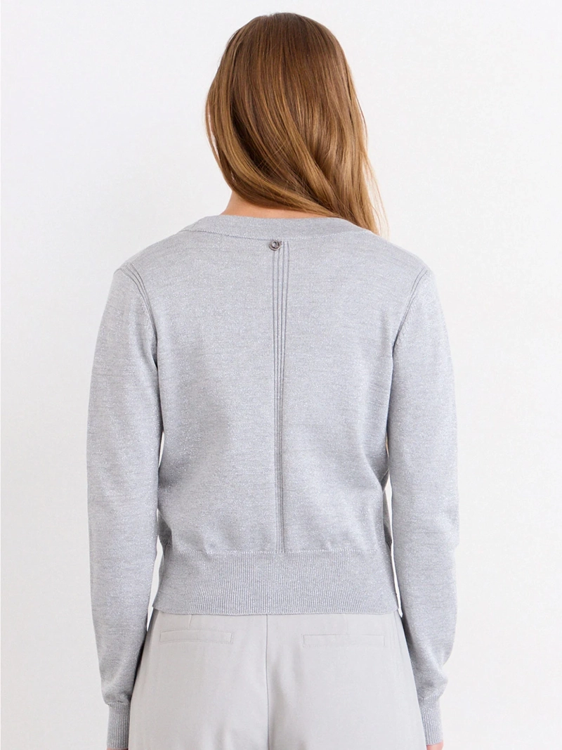 CARDIGAN MUJER IO LISO - 2