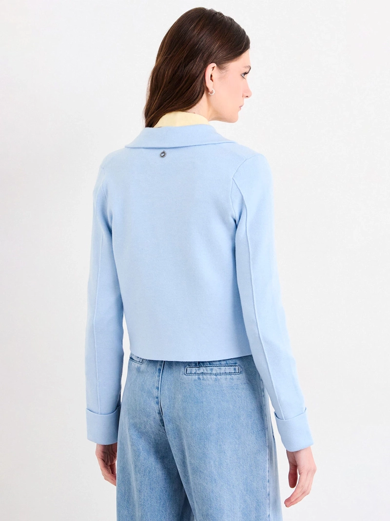 CARDIGAN MUJER IO LISO  - 2
