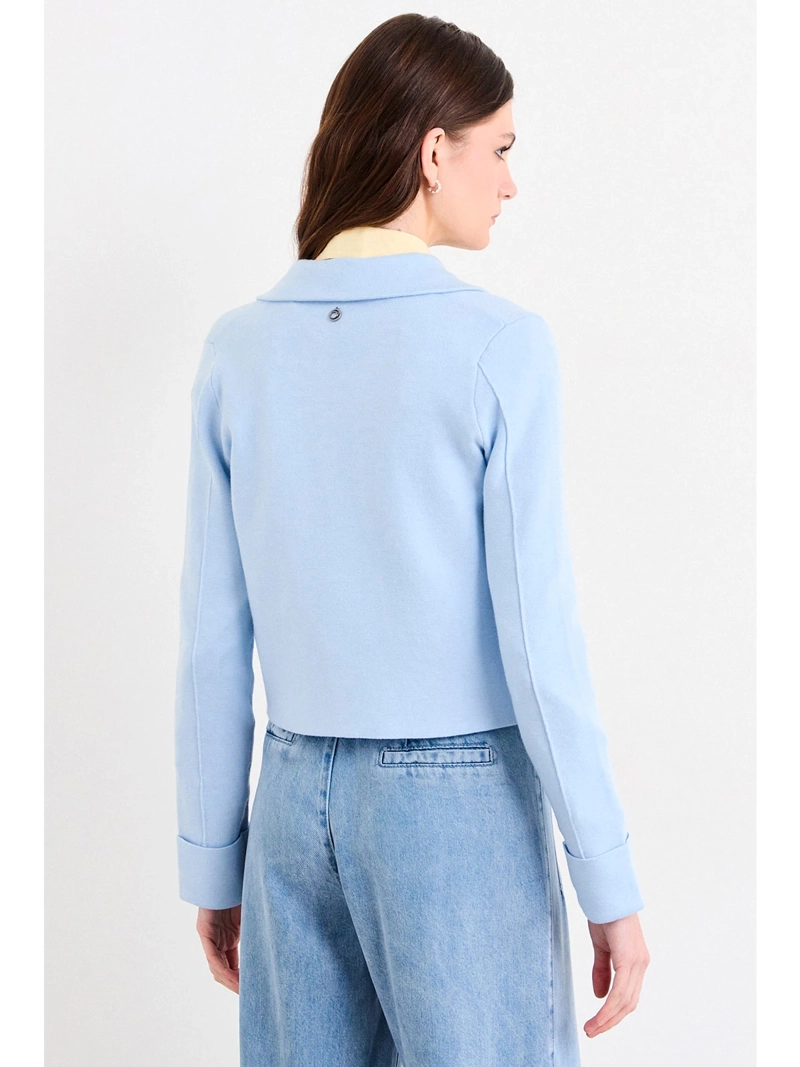 CARDIGAN MUJER IO LISO  - 3