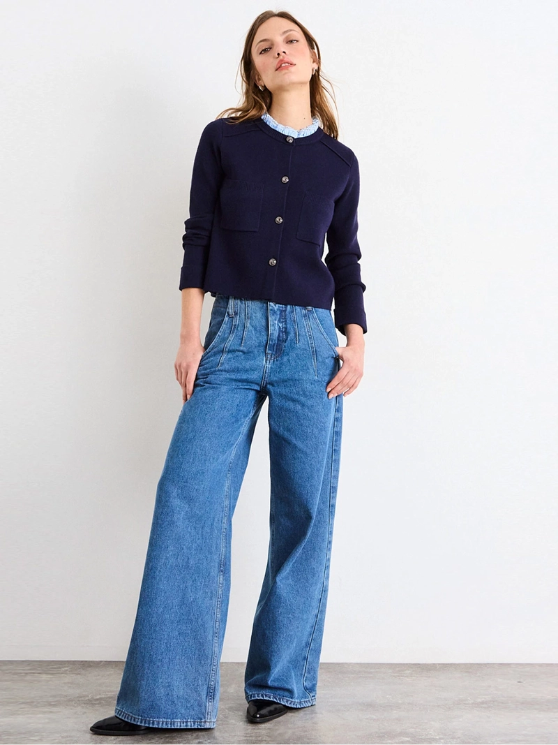 CARDIGAN MUJER IO LISO - 5