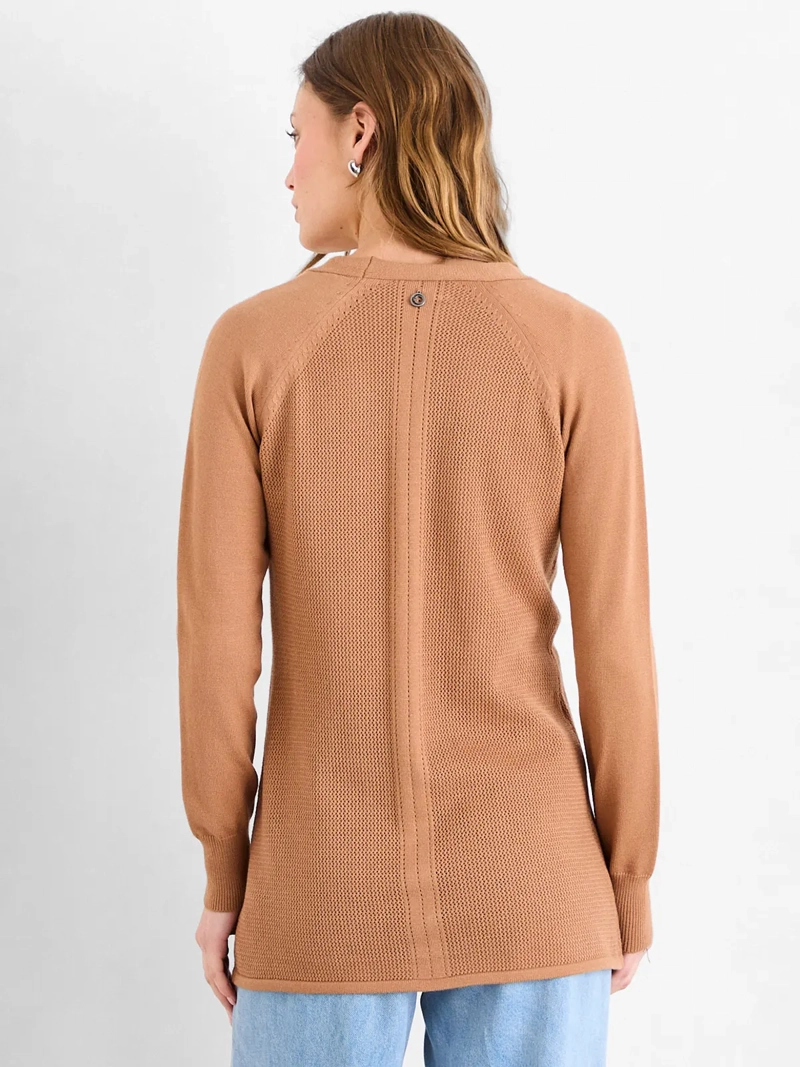 CARDIGAN MUJER IO LISO - 2