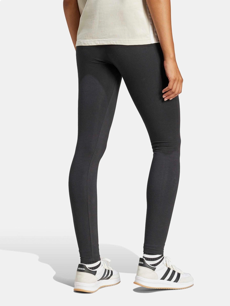 CALZA MUJER ADIDAS NEGRO  - 2