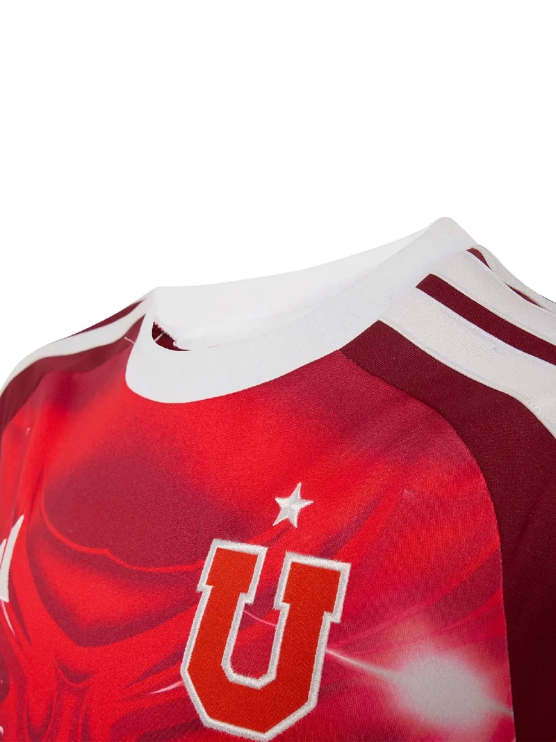 CAMISETA INFANTIL UNISEX ADIDAS UNIVERSIDAD DE CHILE 26/27 3RD - 4