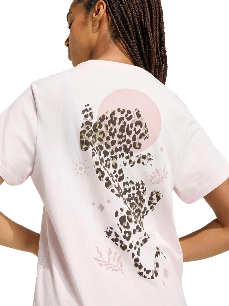 POLERA MUJER ADIDAS ALGODÓN ANIMAL - 4