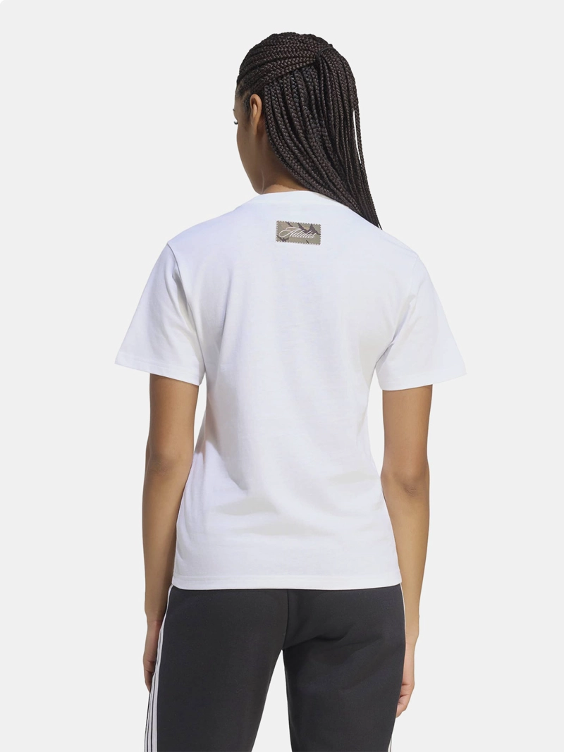 POLERA MUJER ADIDAS ESTAMPADO CAMUFLAJE ALGODÓN - 2