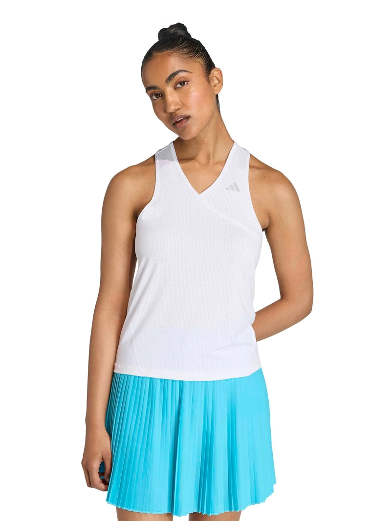 POLERA MUJER ADIDAS  ESCOTE EN V SIN MANGAS - 1