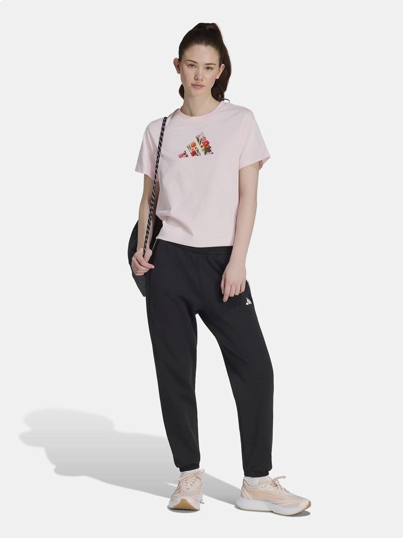 POLERA MUJER ADIDAS ESTAMPADO FLOR CLÁSICA ALGODÓN - 5