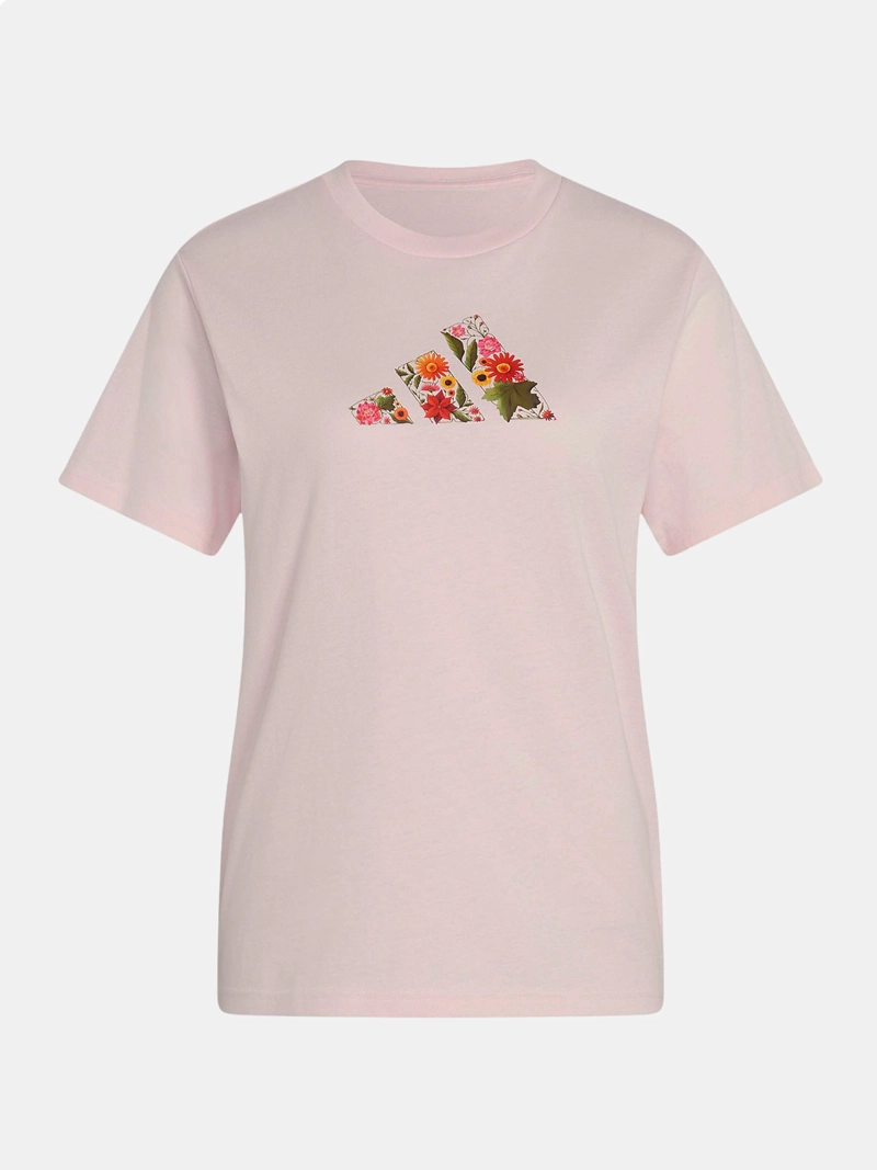 POLERA MUJER ADIDAS ESTAMPADO FLOR CLÁSICA ALGODÓN - 6