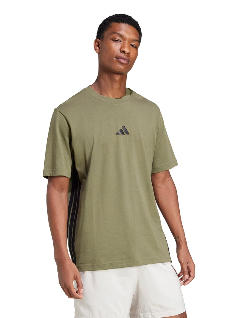 POLERA HOMBRE ADIDAS ALGODÓN 3 STRIPES - 6