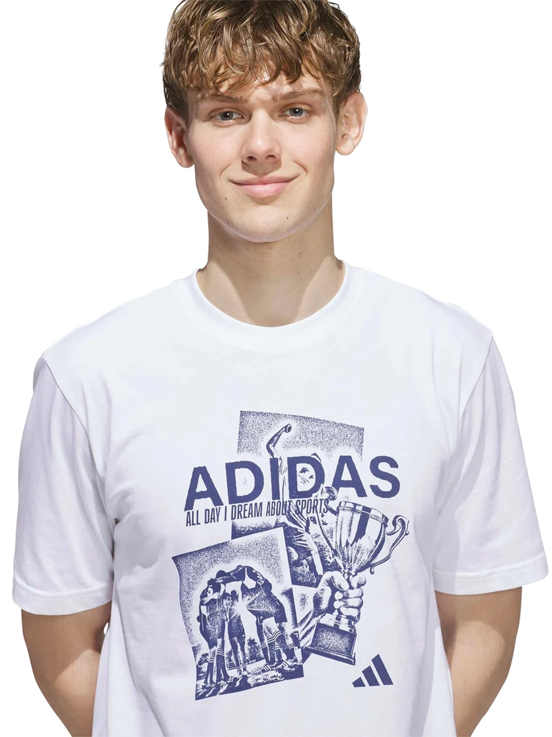 POLERAS HOMBRE ADIDAS ALGODÓN HIGHLITE - 5