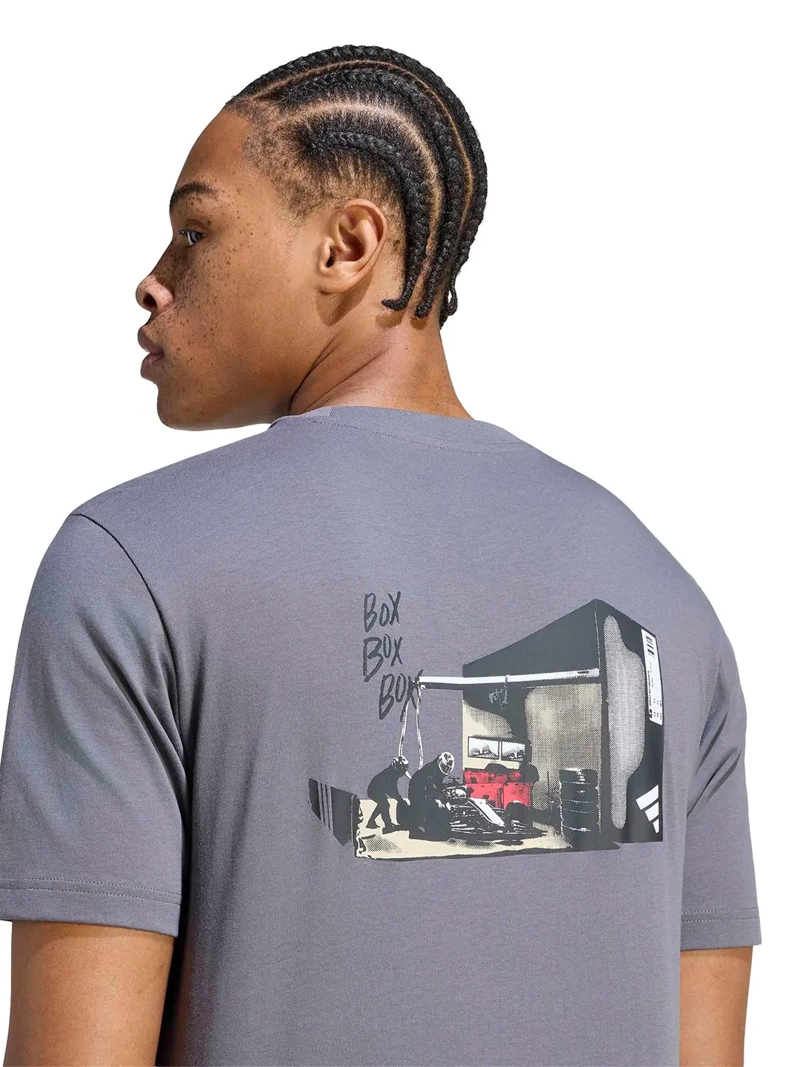 POLERA HOMBRE ADIDAS ALGODÓN MTS BOX - 4
