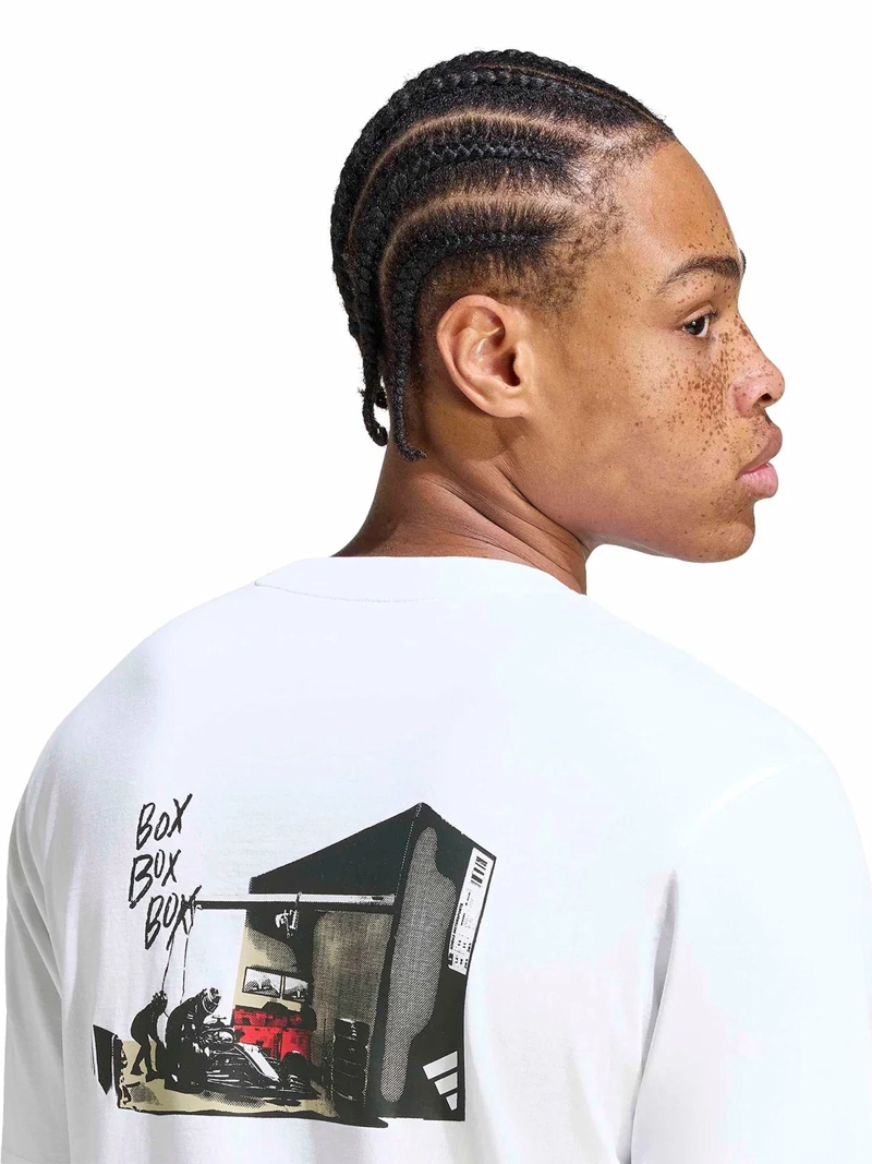 POLERA HOMBRE ADIDAS ALGODÓN MTS BOX - 4