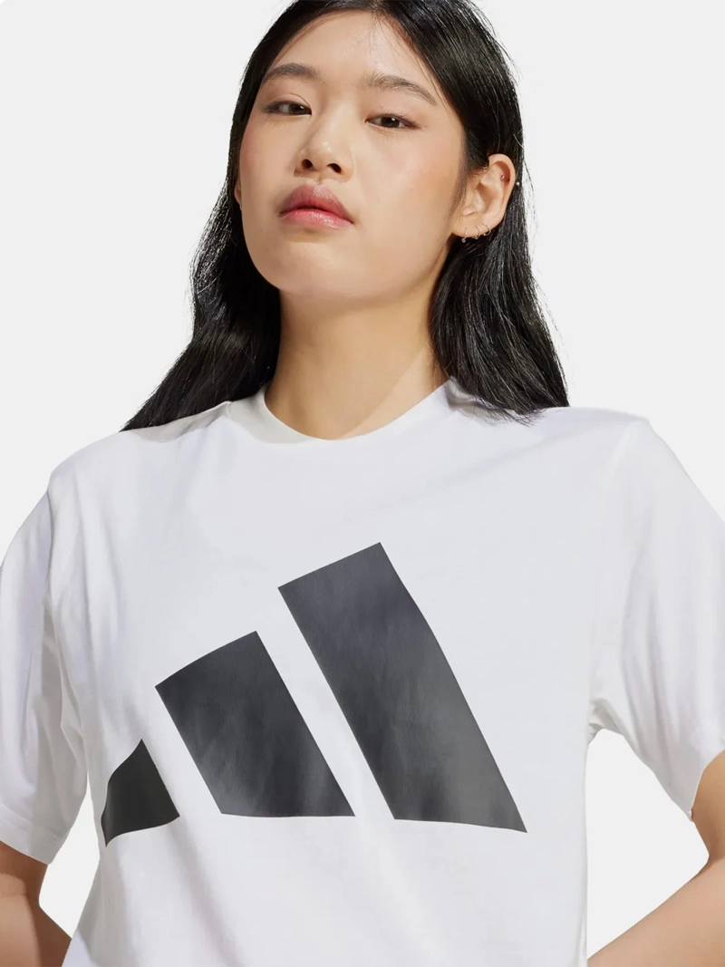 POLERA MUJER ADIDAS ESSENTIALS BIG LOGO ALGODÓN - 4