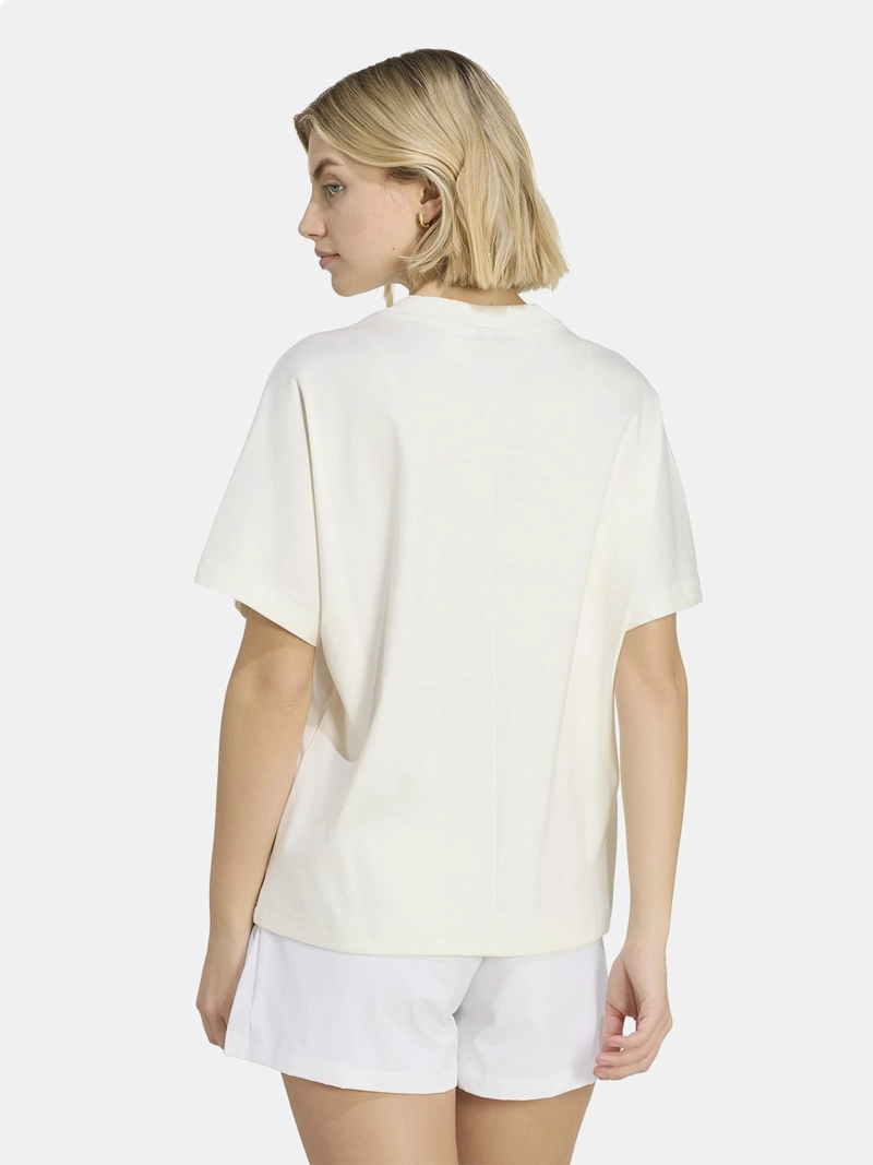 POLERA MUJER ADIDAS SOFT LUX LOOSE ALGODÓN CRUDO - 2
