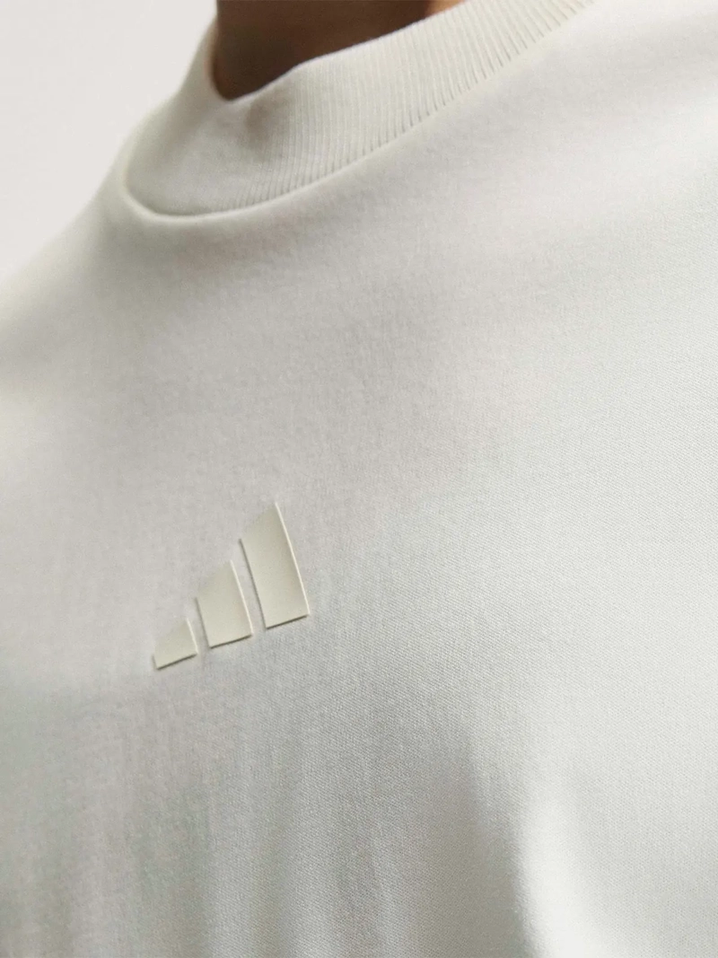 POLERA MUJER ADIDAS SOFT LUX LOOSE ALGODÓN CRUDO - 5