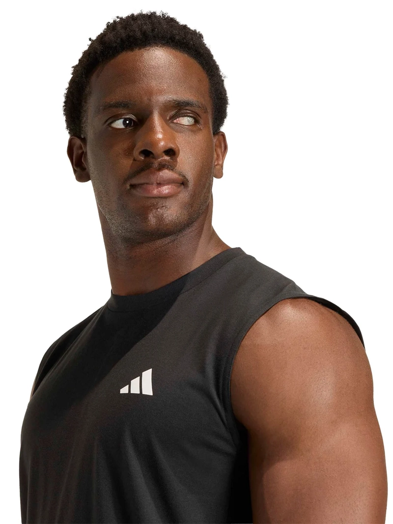 POLERA HOMBRE ADIDAS SIN MANGA FEELREADY - 4
