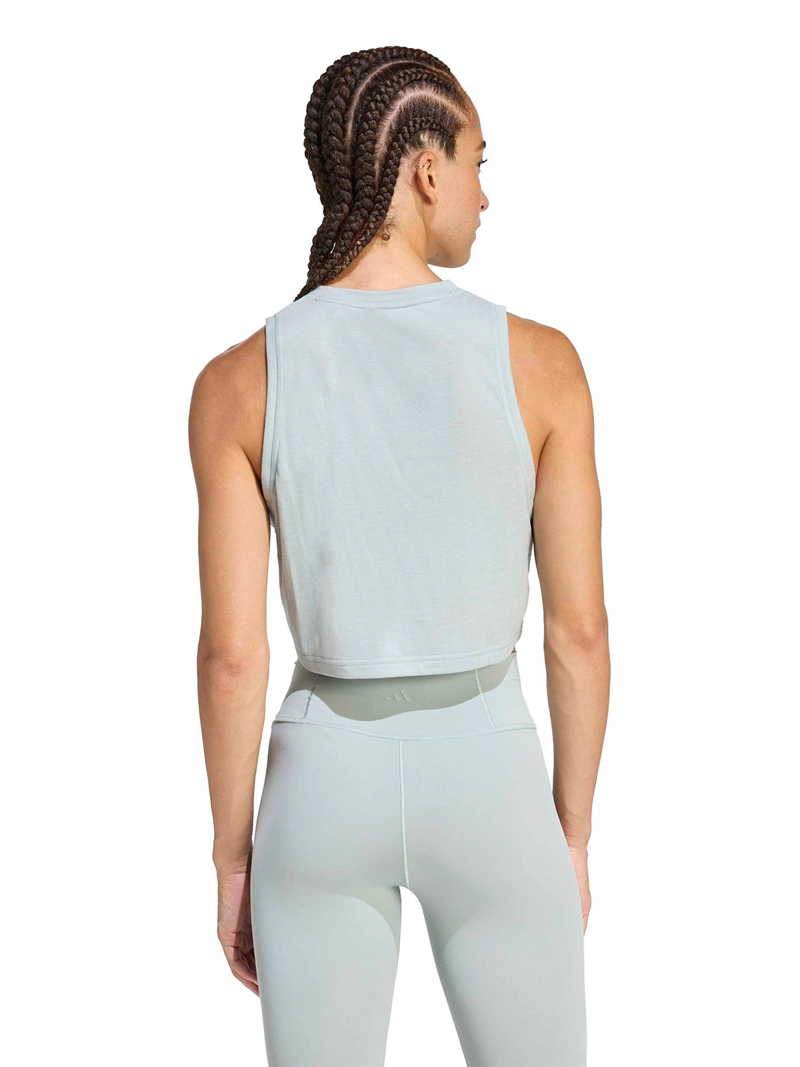 POLERA MUJER ADIDAS BOXY SIN MANGAS WE TANK - 2