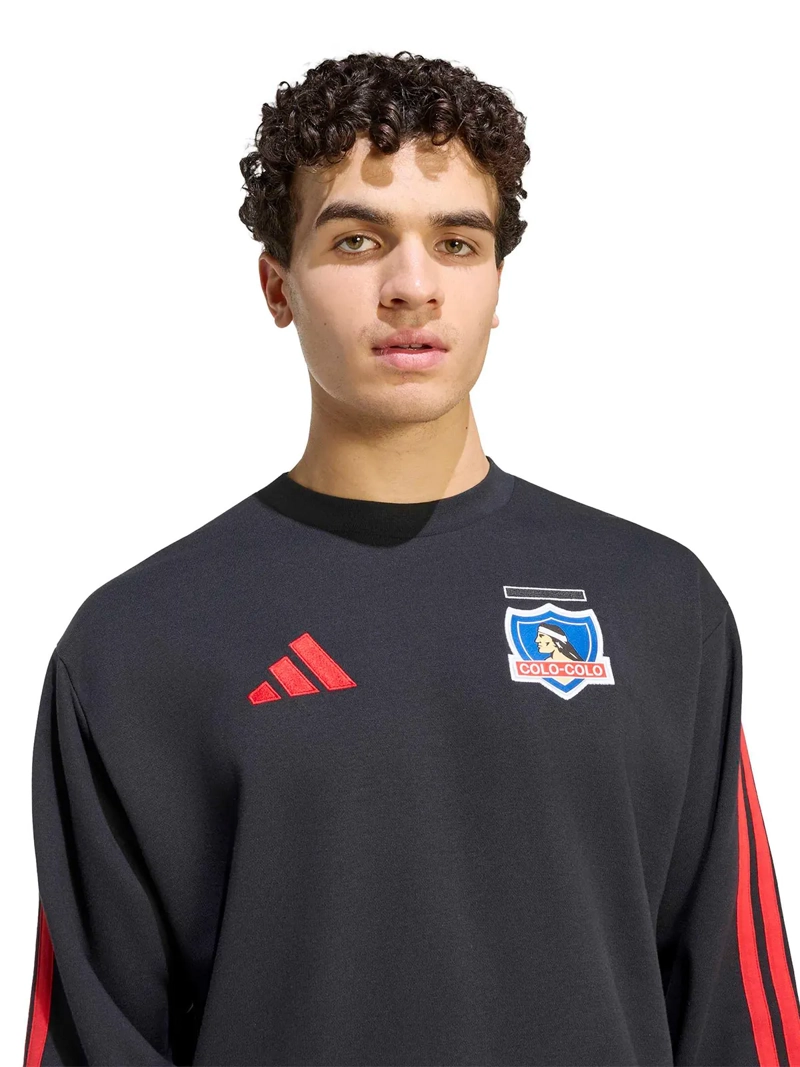 POLERON HOMBRE ADIDAS ALGODÓN COLO-COLO DNA - 3