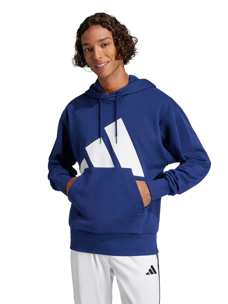 POLERON HOMBRE ADIDAS ALGODÓN CANGURO - 1