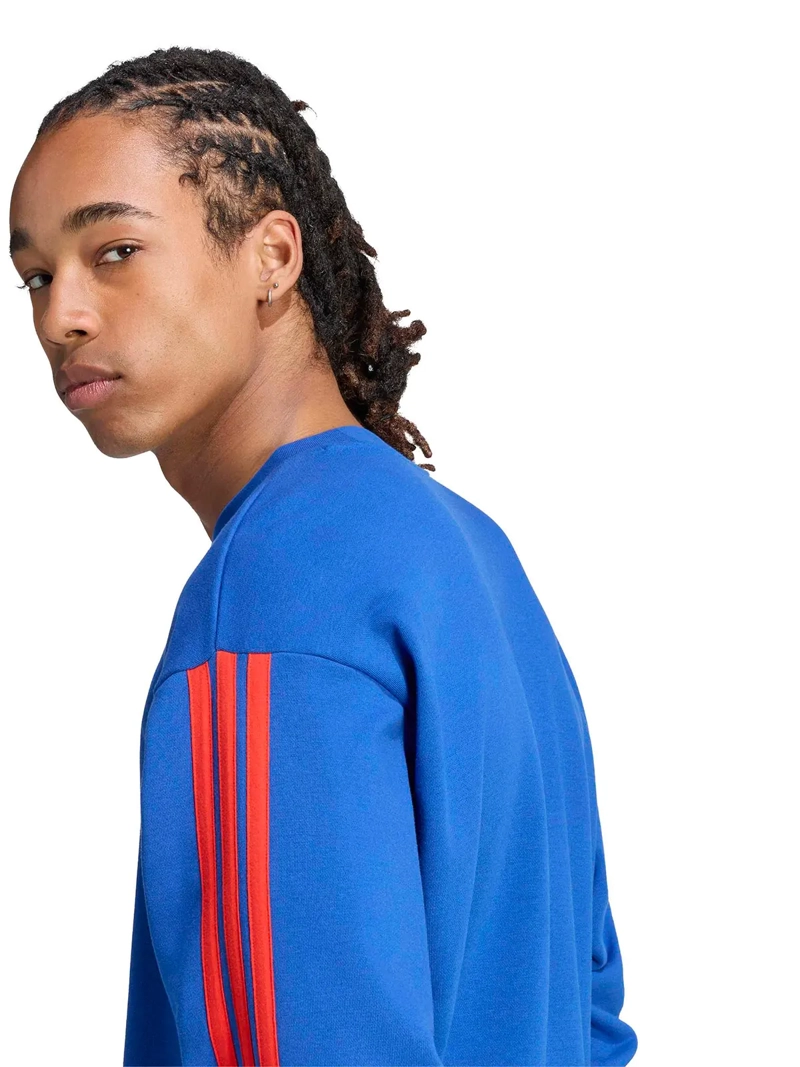 POLERON HOMBRE ADIDAS ALGODÓN UNIVERSIDAD DE CHILE DNA - 4
