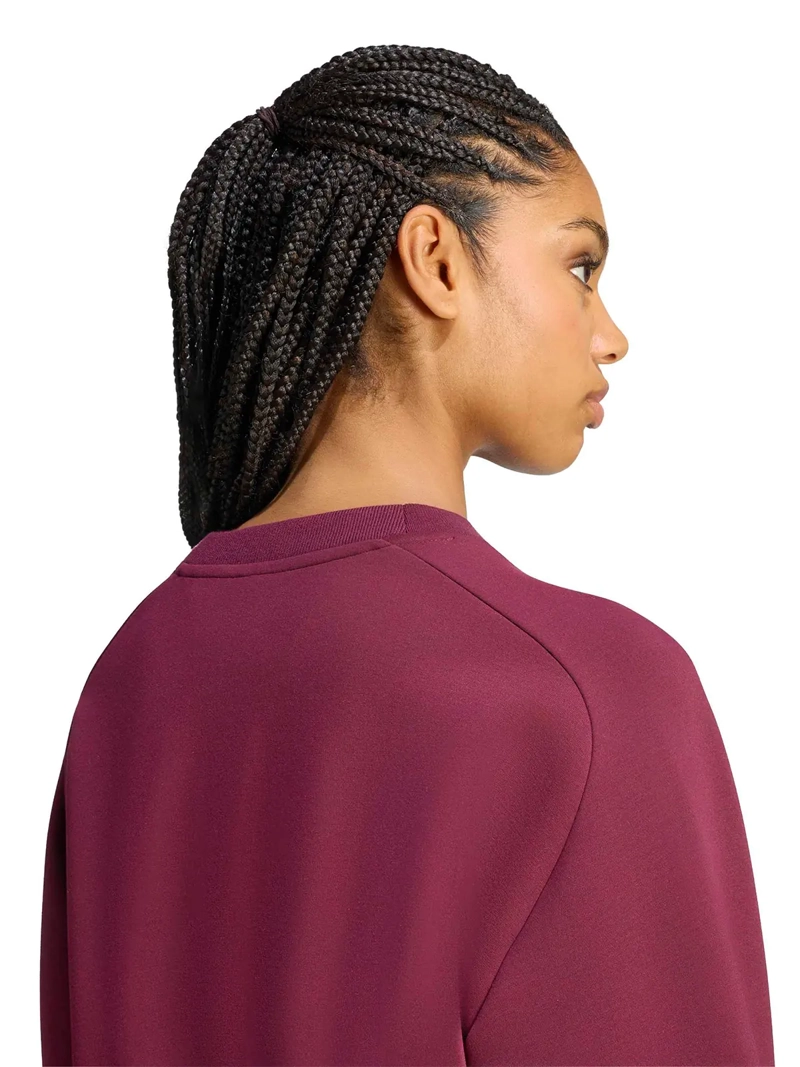 POLERÓN MUJER ADIDAS ALL SZN SOFT LUX BURDEO - 4