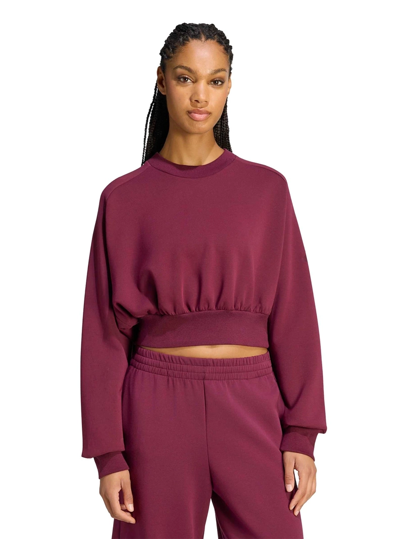 POLERÓN MUJER ADIDAS ALL SZN SOFT LUX BURDEO - 1