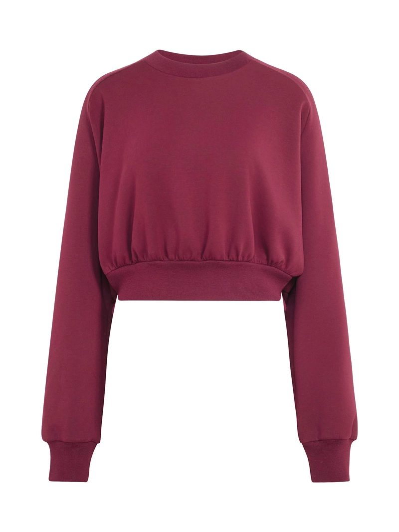 POLERÓN MUJER ADIDAS ALL SZN SOFT LUX BURDEO - 6