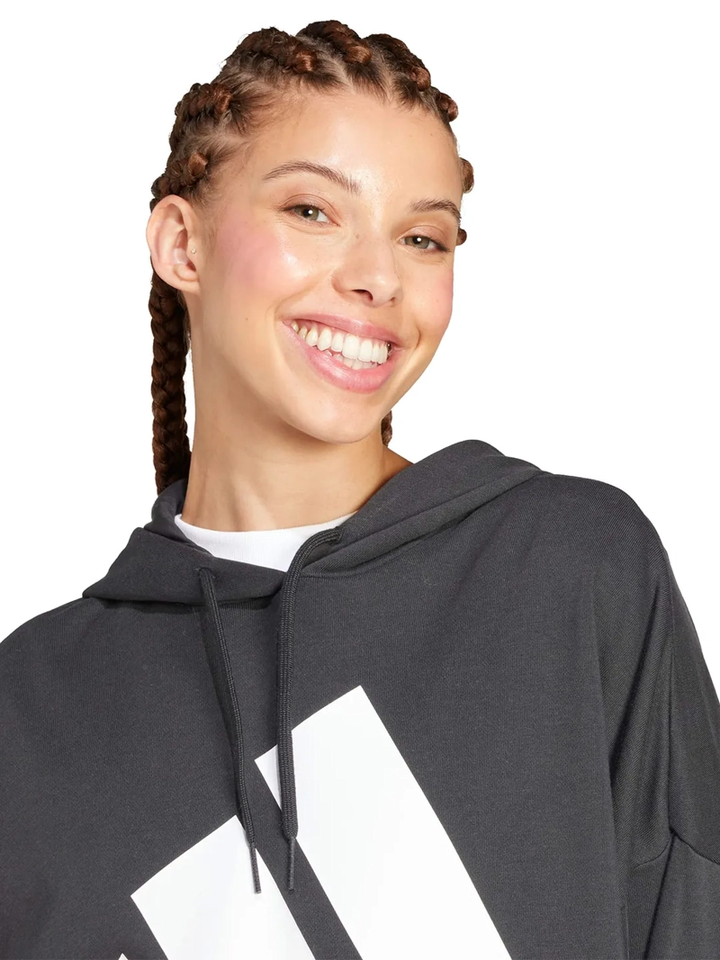 POLERON MUJER ADIDAS ALGODÓN CANGURO - 3